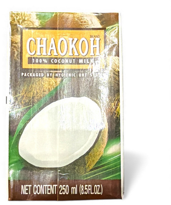 CHAOKOH 100%椰奶 泰國進口 濃郁香醇 250毫升 多用途料理飲品, 250g, 1個