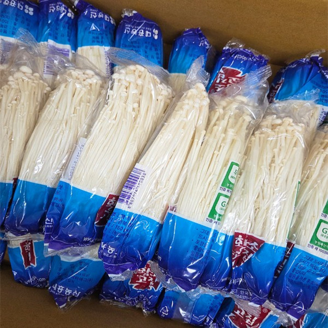 영희상점 팽이버섯 신선한 특품, 5개, 140g