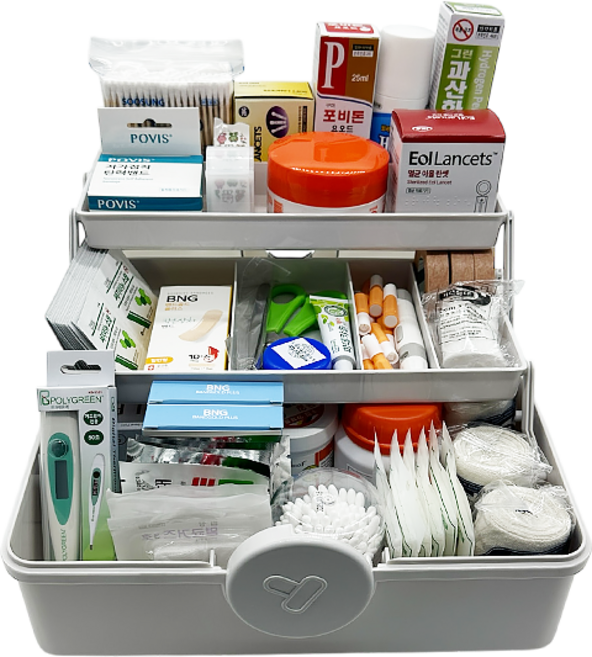 메드올 3단 구급함 중, 1개