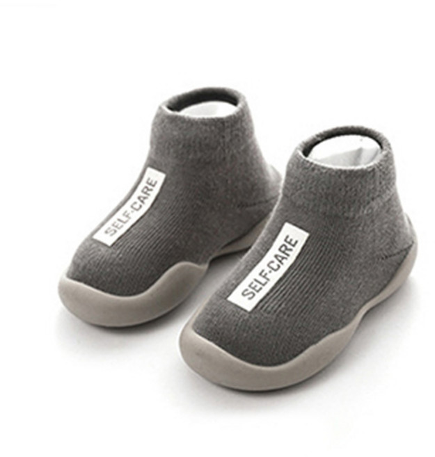 아기 걸음마 미끄럼방지 니트슈즈