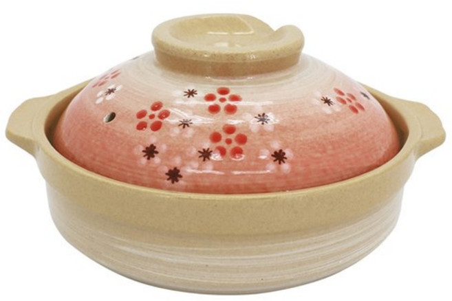 日式陶瓷砂鍋 附蓋 燉鍋 陶鍋 煲仔飯鍋 鍋具, 1個, 松村窯日式砂鍋