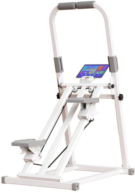 가정용 스텝퍼 운동기구 하체 근력 실버 스테퍼 헬스 미니 스테파 발목 운동 홈트, 화이트 두꺼운 카운팅 2단 경사