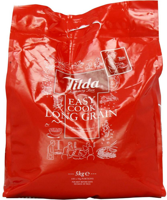 Tilda 틸다 이지 쿡 롱 그레인 라이스, 2개, 5kg