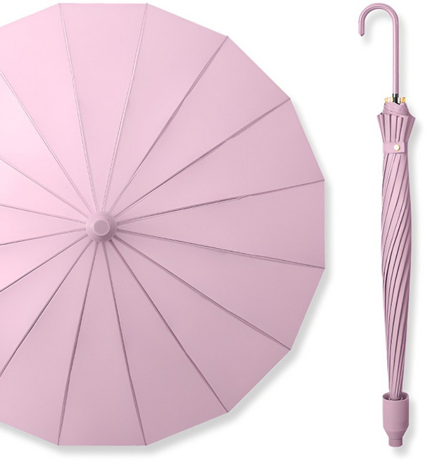 아뜰라임 튼튼한 대형 자동 장우산 빗물받이 자바라 캡우산