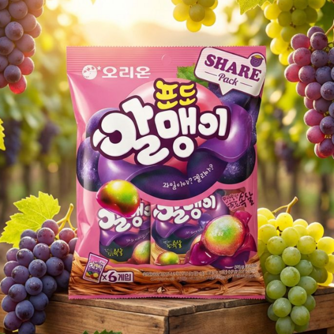 오리온 포도 알맹이 36g 6봉지, 216g, 11개