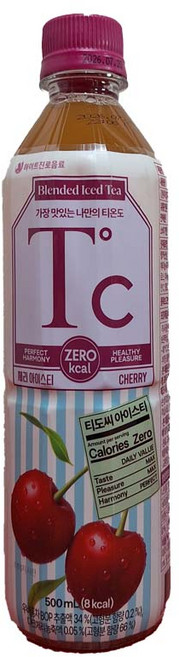티도씨 체리 아이스티, 500ml, 24개