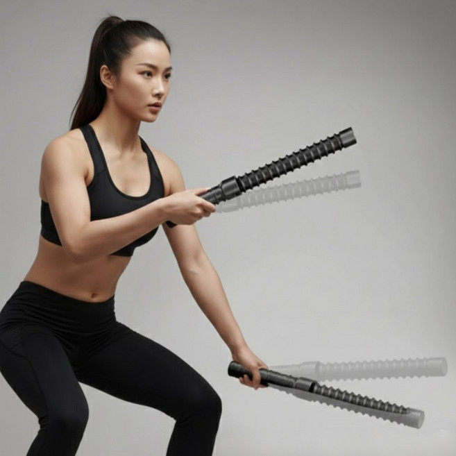 프라임픽업 홈트레이닝 배틀로프 헬스 크로스핏 1세트, 블랙