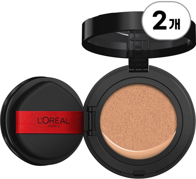 로레알 파리 파운데이션 인팔리블 24H 프레쉬 웨어 쿠션 260 웜 LOREAL PARIS Foundation Infaillible 24H Fresh Wear Cushion 260, 260 Warm, 2개