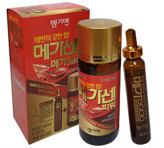 생기엔 메가센파워 파워 5000 세트 / 태반, 75ml, 1세트