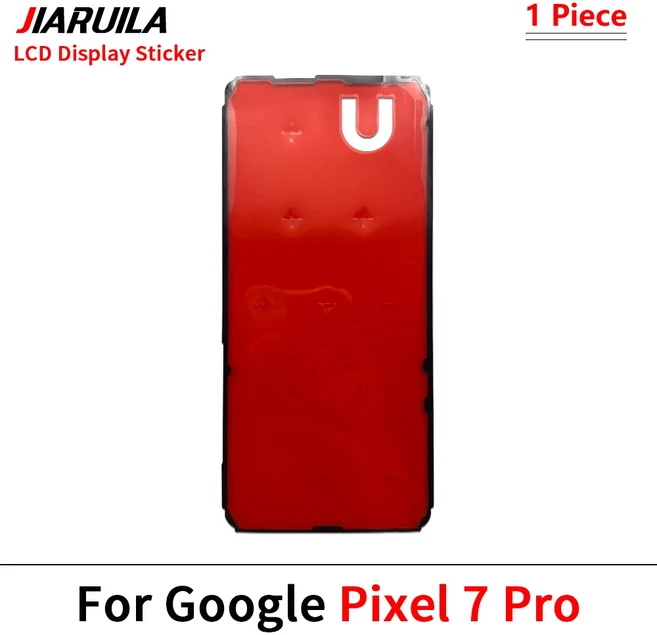 50개 LCD 화면 디스플레이 접착 테이프 프레임 스티커 부품 (구글 픽셀 3 4 5 6 7 8 프로 4A 5A 6A 7A 8A 9, 10 Pixel 7 Pro