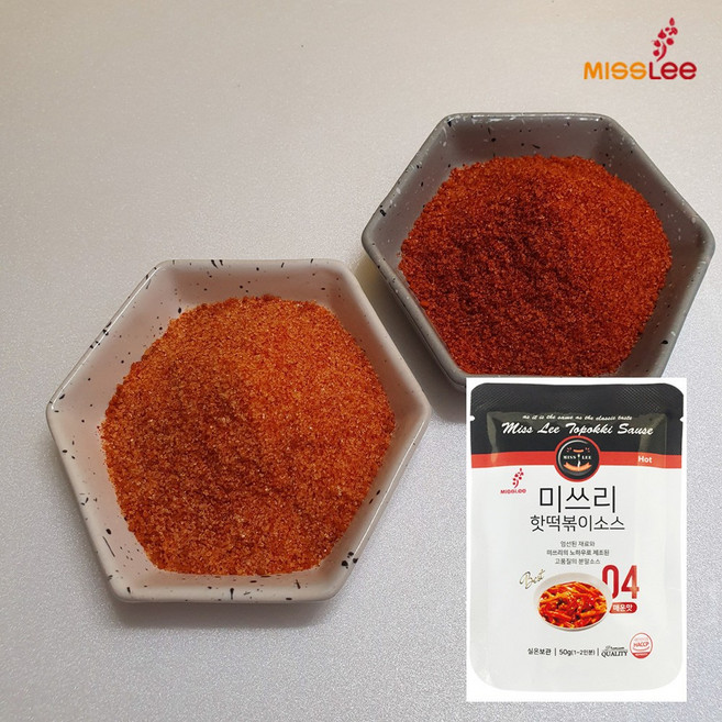 미쓰리 핫떡볶이소스 (04매운맛) 2인분, 50g, 1개