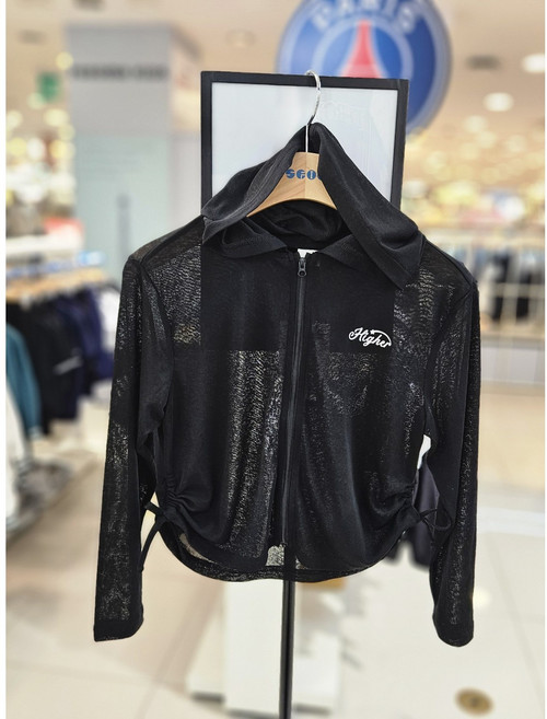 에스핏 이월상품 여아 주니어 여름 데일리룩 여름철 필수 아이템 번아웃 셔링 후드집업 SJZ303FKJP06