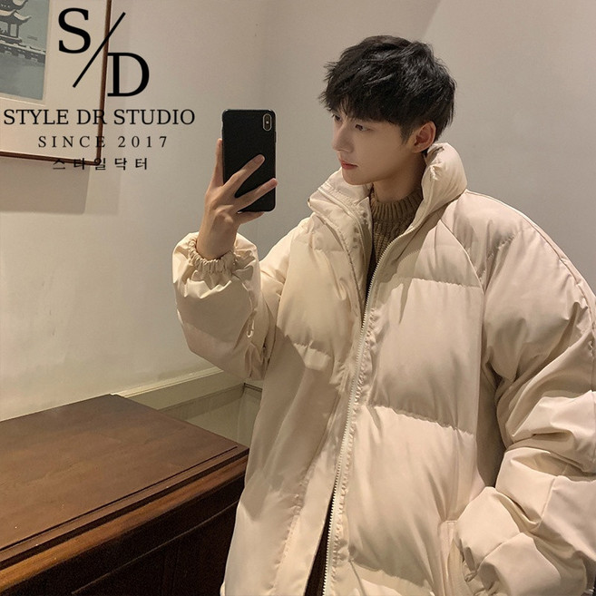 스타일닥터 남자 겨울 하이넥 패딩 빅사이즈 따뜻한 남자 숏 패딩 패션 남성용 겨울 방한 방풍 아우터 데일리 보온 패딩 점퍼