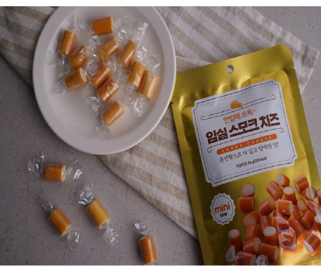 임실 스모크 치즈(한입에쏘옥) 빠른배송 신선포장, 64g, 1개