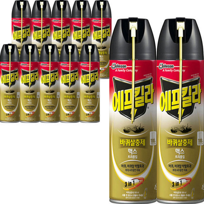 맥스 트리플킬 바퀴벌레 살충제 스프레이, 12개