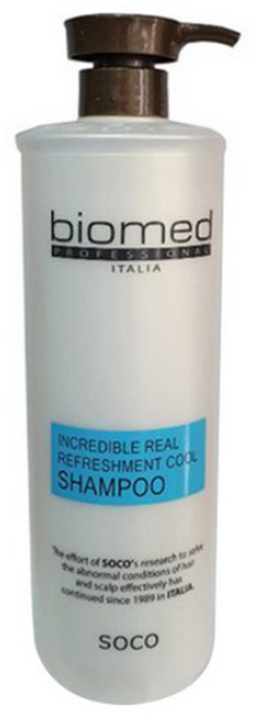 바이오메드 프로페셔널 리얼 리후레쉬먼트 쿨 샴푸, 1L, 9개