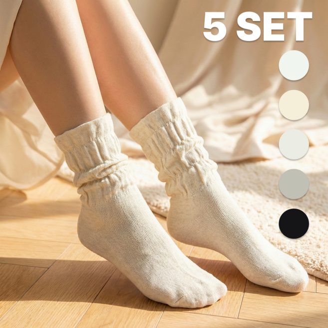 애보나바 사계절 편안한 여성 임산부 무압박 양말