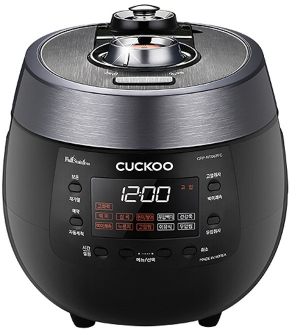 쿠쿠 트윈프레셔 밥솥 6인용, CRP-RT067FC, 캐비어블루