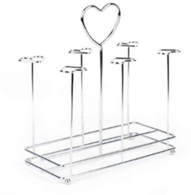 레벤호프 스텐 하트 6p 머그잔걸이, ivory, 10개