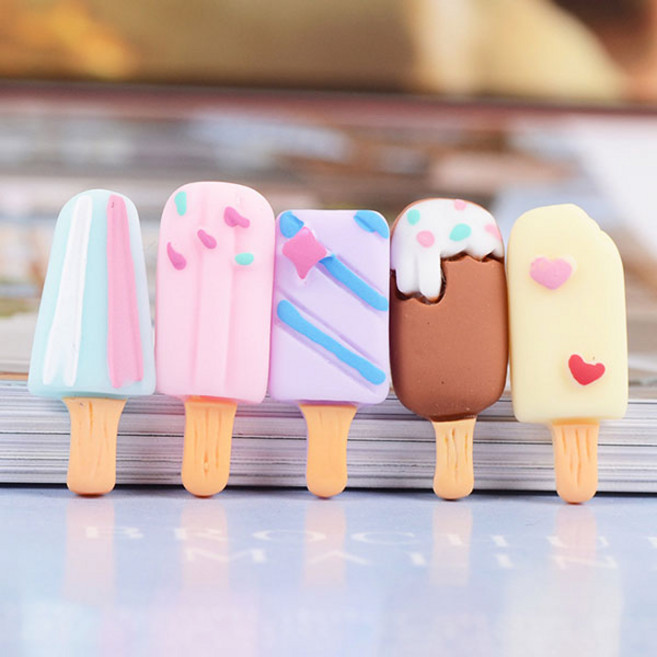 나나힐 아이스크림 데코덴 파츠 캐릭터 모음 휴대폰 꾸미기, 아이스크림블루 파츠