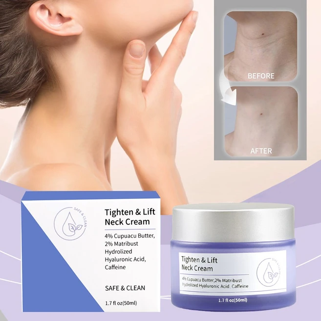 넥크림 팔자주름 이마의주름살 리프팅 케어 주름 개선 크림 주름 리페어 지우개 타이트 퍼밍 수분 콜라겐 목주름 크림, 1개, 50ml - 쿠팡