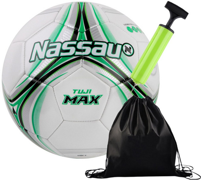 낫소 축구공 투지 맥스 + 투센 볼가방 + 투센 볼펌프, 5호, 1개