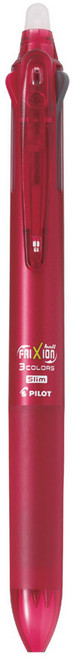 파이롯트 파이롯트 프릭션볼 3색 볼펜 (LKFBS60), 0.5레드R