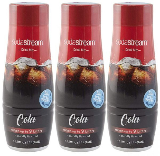 스파클링 소다 음료수 청량 음료 소다스 콜라 440ml 3팩 14.8 Fl Oz, 1개