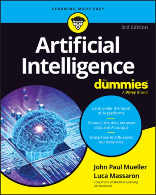 (영문도서) Artificial Intelligence for Dummies Paperback, English, 9781394270712 - 쿠팡