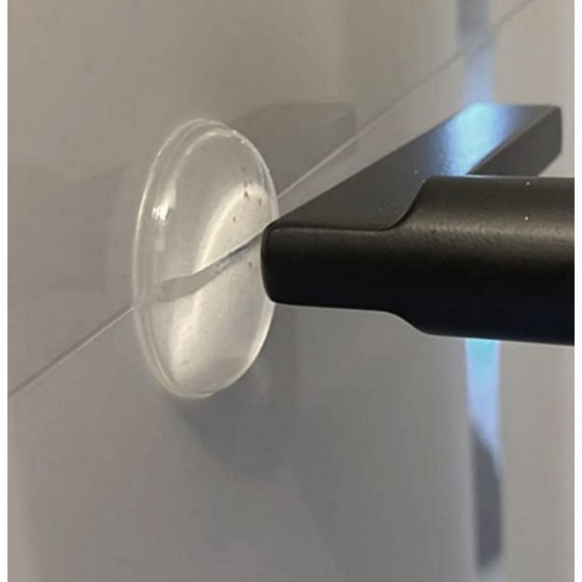 투명 방문 도어 충격방지 문쾅방지 스토퍼 쿠션 패드 6개, 1개