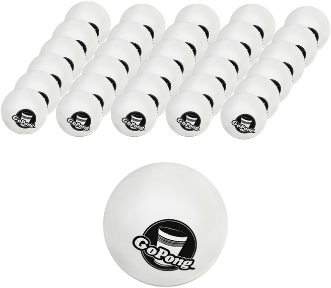 고플로츠 고퐁 비어 퐁 볼, White, 36개입