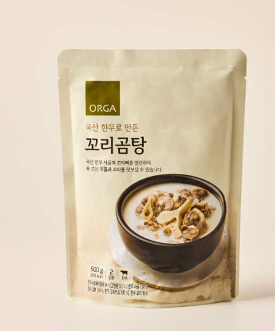 [풀무원] 꼬리곰탕, 500g, 1개