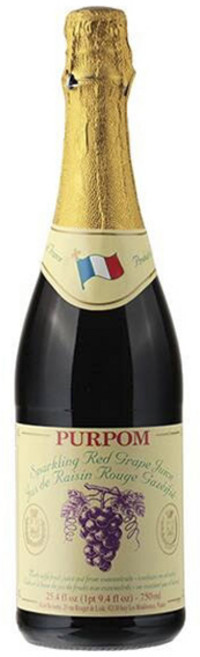 쁘아뽐 스파클링 레드 그레이프 주스, 1개, 750ml