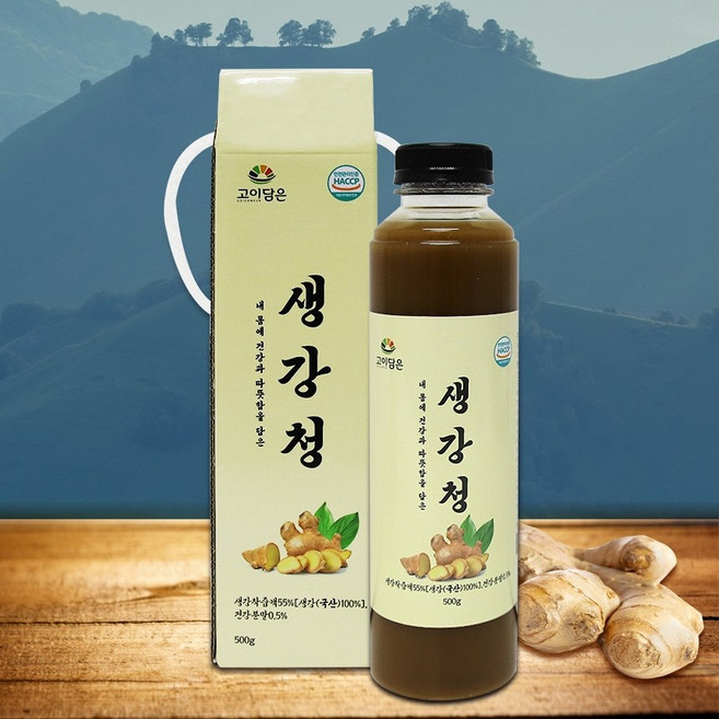 [고이담은] 생강청1000 g, 1개