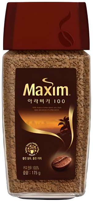 맥심 아라비카100 원두커피믹스 병, 175g, 1개입, 1개