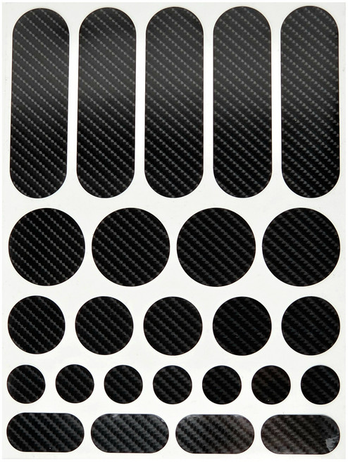 차량 오토바이 스크래치 커버업 6D 카본 데칼 스티커 세트, 1세트, TYPE A