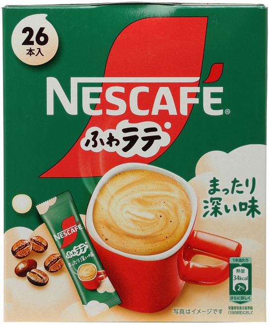 네스카페 폭신 라떼 스틱 깊은 감칠맛, 26개입, 7g, 1개