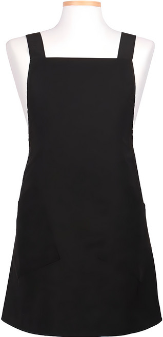 로사홈 피치 엑스 앞치마 단추 L, 검정, 1개