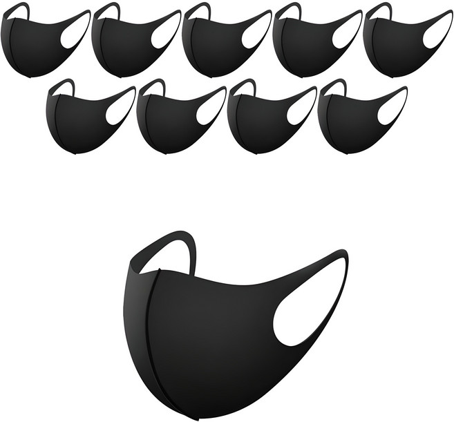 힐링스팟 3D입체 연예인 마스크 10P