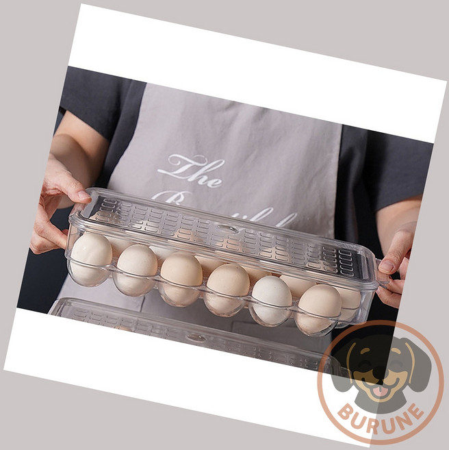 부루네 투명 계란케이스 18구 계란트레이 에그트레이