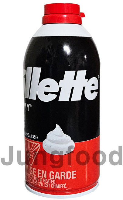 질레트 포오미 레귤러 쉐이빙 폼 311g 면도크림, 1개