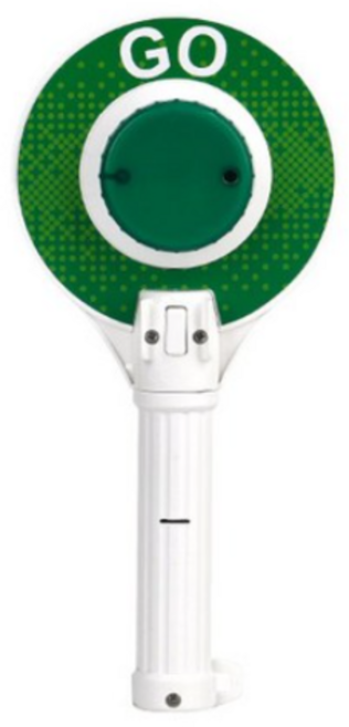 캐스비 플레이 교통 신호봉, 색상혼합, 50개