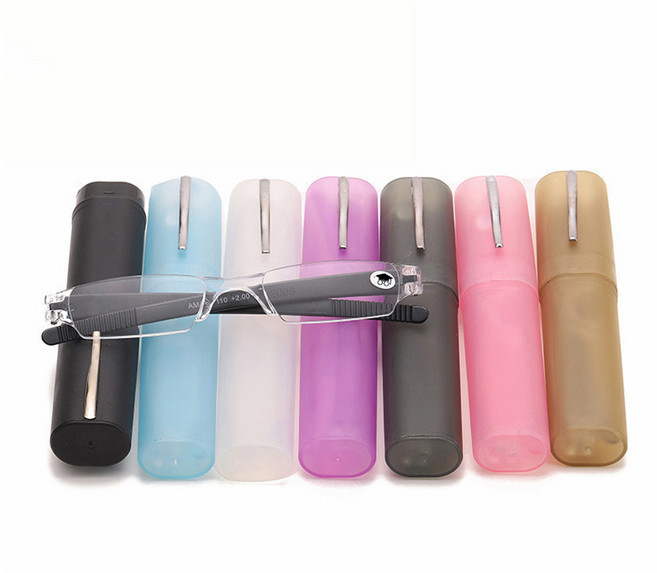 이안장 aA2006 가볍고 휴대가 편한 7색 휴대용 노안 돋보기 안경테