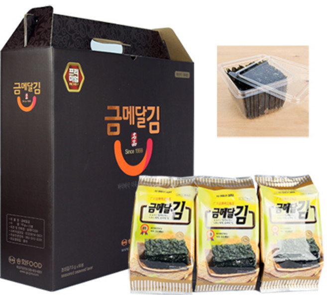 금메달 뚜껑김 선물세트 13g*10봉