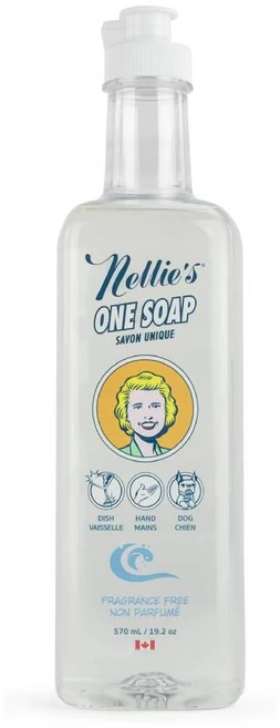 넬리스 Nellies 원솝 프래그런스프리 주방세제 다용도세제, 1개, 570ml - 쿠팡