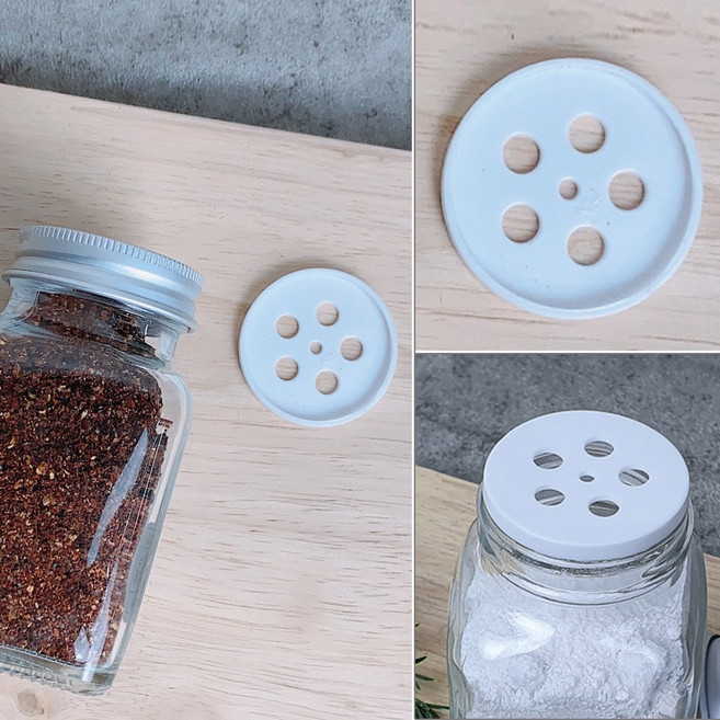 유리병 속마개 6구 38mm 소금캡용 병뚜껑 유리 병마개, 1개