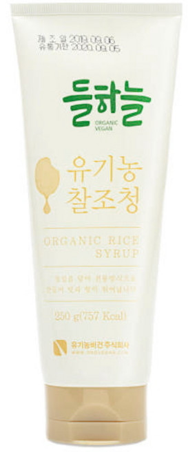 유기농 찰조청 유기농비건, 250g, 1개