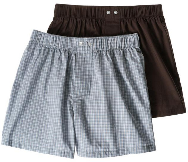 국내배송 ZARA 자라 남성 남자 혼합 포플린 박서 브리프 2팩 기타 4442441555 1855042, XL (KR 34)