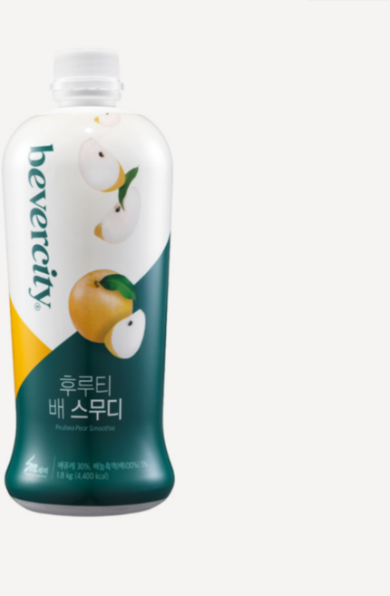 베버시티 후루티 배 스무디, 1.8kg, 2개