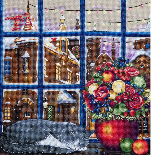 외국 십자수패키지 Merejka/Winter Dream-K-87, 1개